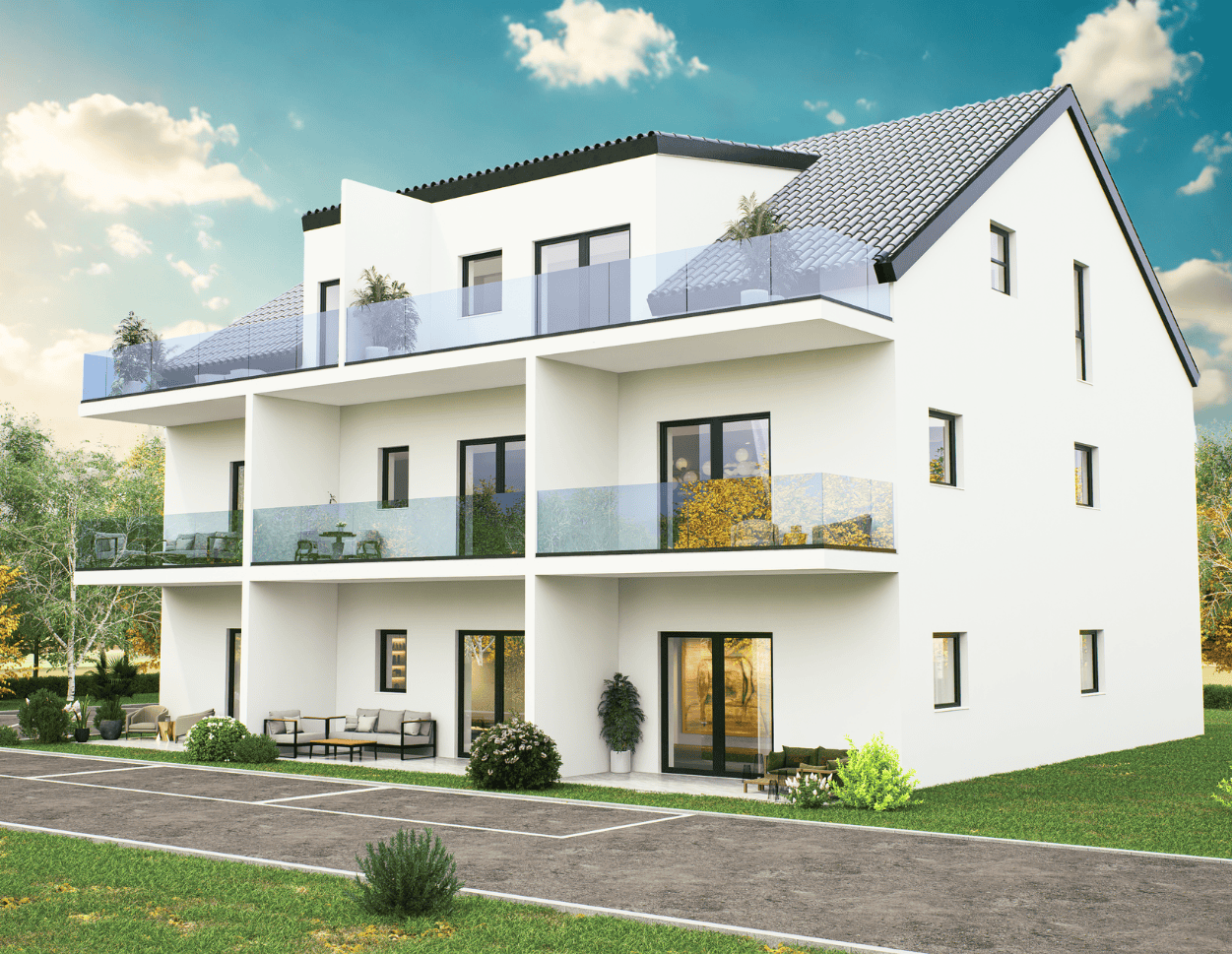 Rendering Wohnung 2 – Neubauprojekt Ingolstadt