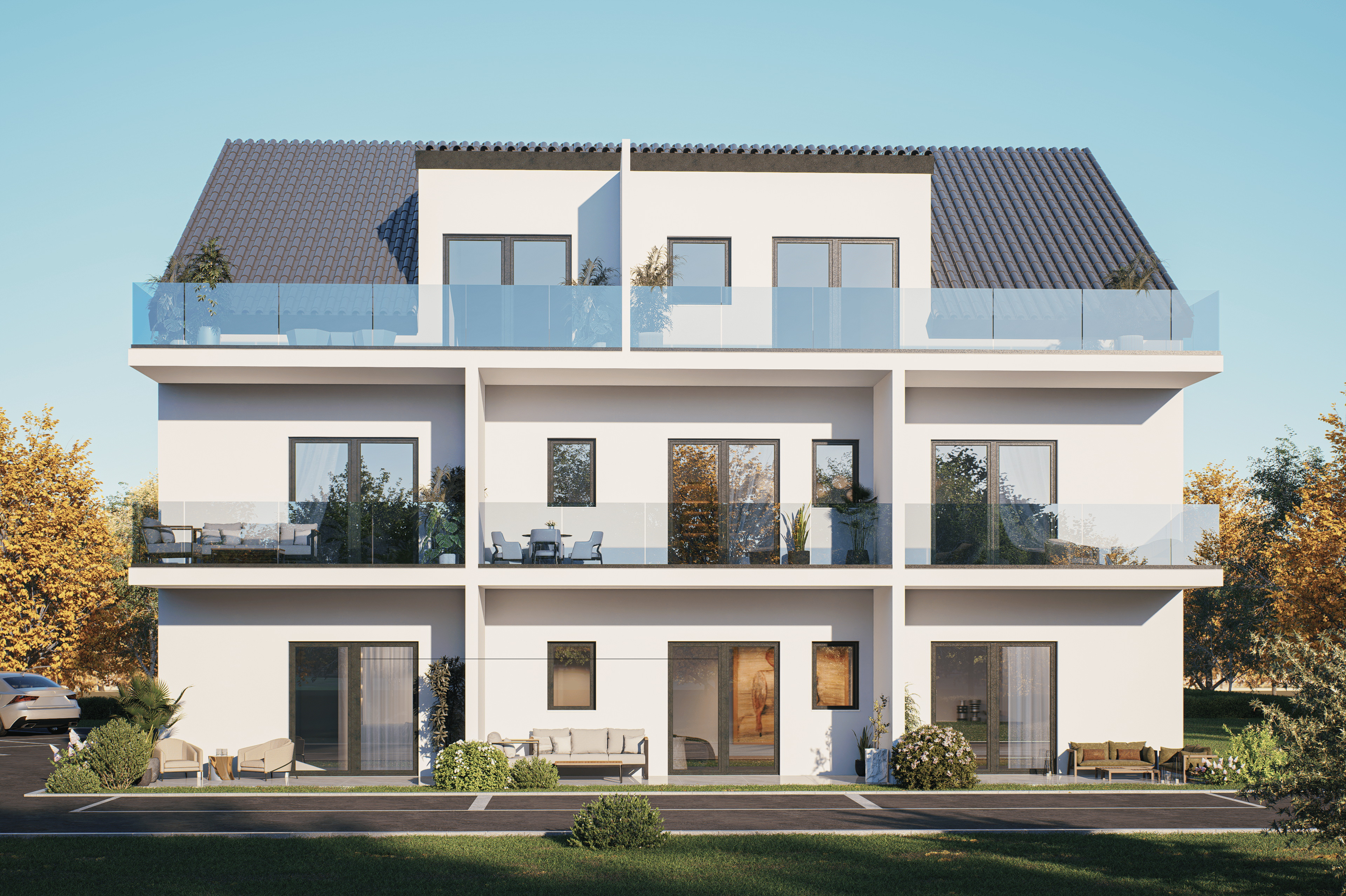 Rendering Wohnung 7 – Neubauprojekt Ingolstadt