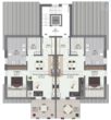 Modern und nachhaltig - KfW 40 EH QNG – Standard - Eigentumswohnung im Neubau - Grundriss_Dachgeschoss