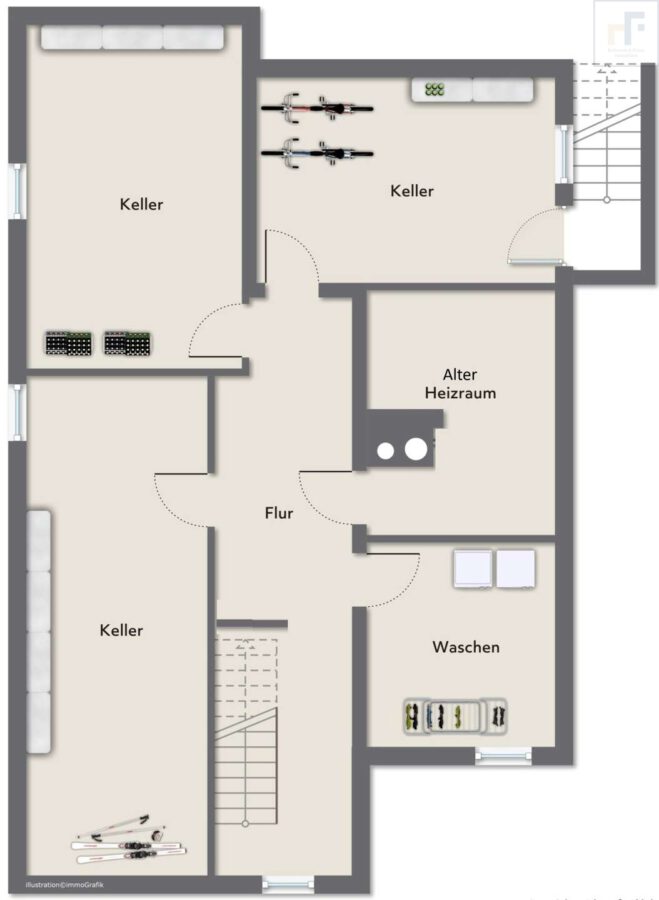 Ruhiges Wohnen mit Zukunftspotenzial – Ihr neues Zuhause in Reichertshofen! - Kellergeschoss