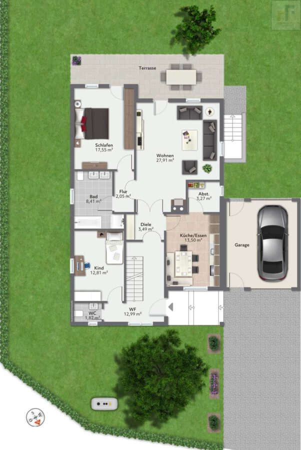 Ruhiges Wohnen mit Zukunftspotenzial – Ihr neues Zuhause in Reichertshofen! - Erdgeschoss