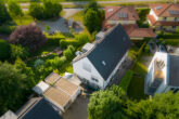 Moderne & energieeffiziente Doppelhaushälfte in TOP Lage in Haunwöhr - Luftaufnahme 2