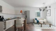 Neubau 3 Zimmer OG-Wohnung in Ingolstadt, KfW 40 EH QNG, 10 % Abschreibung – perfekte Kapitalanlage - Beispiel_Rendering_5