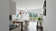 Neubau 3 Zimmer OG-Wohnung in Ingolstadt, KfW 40 EH QNG, 10 % Abschreibung – perfekte Kapitalanlage - Beispiel_Rendering_4
