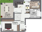 Erstklassige Souterrain-Wohnung im Neubau mit Gartenanteil - WE1_EG