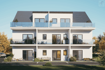 Exklusiver Neubau 3 Zimmer DG-Wohnung in Ingolstadt, KfW 40 EH QNG, 10 % Abschreibung, 85055 Ingolstadt, Wohnung