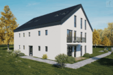 Exklusiver Neubau 3 Zimmer DG-Wohnung in Ingolstadt, KfW 40 EH QNG, 10 % Abschreibung - Nord-West