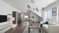 Exklusiver Neubau 3 Zimmer DG-Wohnung in Ingolstadt, KfW 40 EH QNG, 10 % Abschreibung - Beispiel_Rendering_1