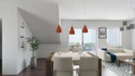 Exklusiver Neubau 3 Zimmer DG-Wohnung in Ingolstadt, KfW 40 EH QNG, 10 % Abschreibung - Beispiel_Rendering_2
