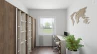 Moderne 3-Zimmer EG-Wohnung, KfW 40 EH QNG, bis zu 10 % Abschreibung – mit großen Garten - Beispiel_Rendering_3