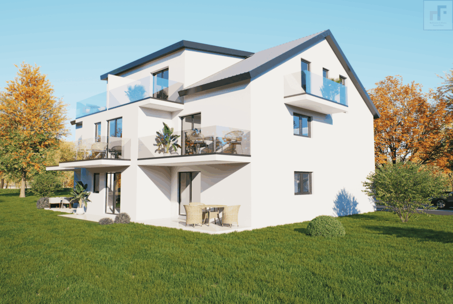 Zukunftssicheres Investment trifft modernen Premium-Wohnkomfort - Außenansicht Süd-Osten