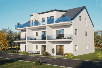 Ingolstadt – großzügige 1-Zimmer OG-Wohnung mit Balkon, KfW 40 EH QNG, 10 % AfA, Soner-AfA, 85055 Ingolstadt, Etagenwohnung