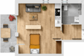 Apartment mit Garten, KfW 40 EH QNG, bis zu 10 % Abschreibung, Sonder-AfA - Grundriss_WE_1