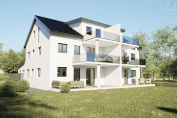 1-Zimmer Apartment Neubau Sonder-AfA + degressive AfA KfW40 EH QNG in Pfaffenhofen, 85276 Hettenshausen, Wohnung
